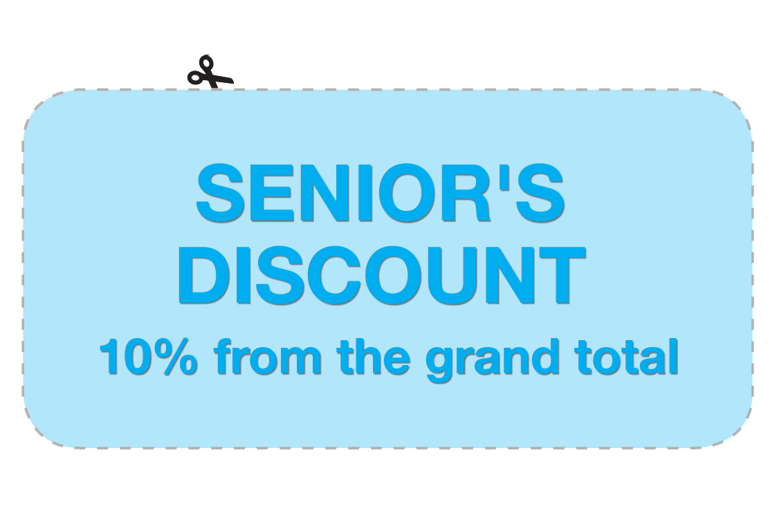 Seniors Discount